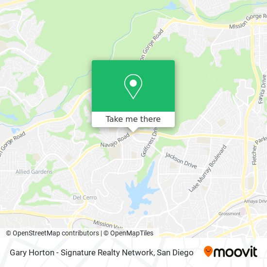 Mapa de Gary Horton - Signature Realty Network