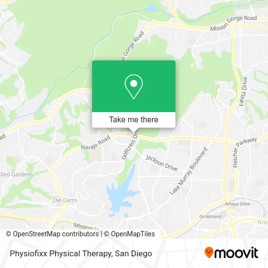 Mapa de Physiofixx Physical Therapy
