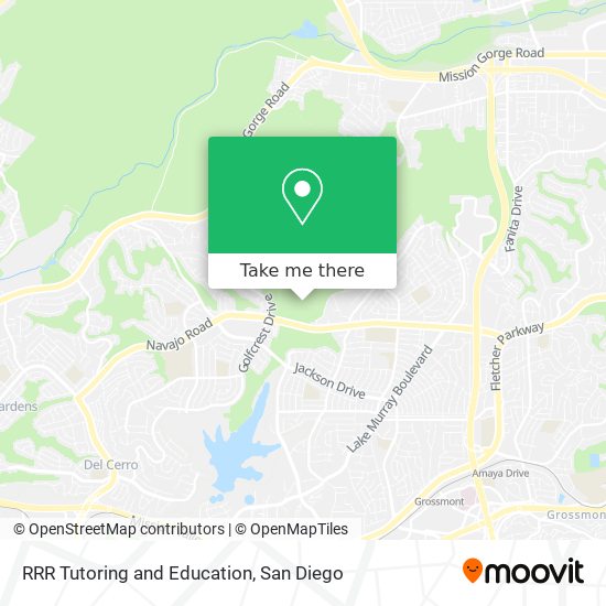 Mapa de RRR Tutoring and Education