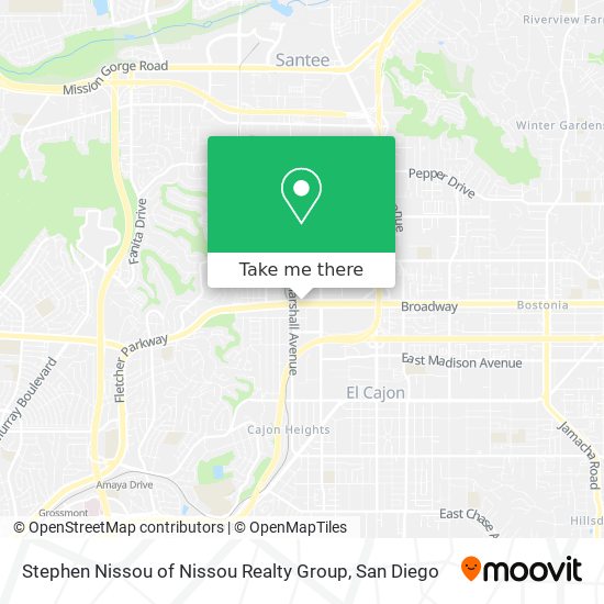 Stephen Nissou of Nissou Realty Group map