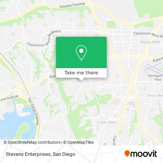 Mapa de Stevens Enterprises