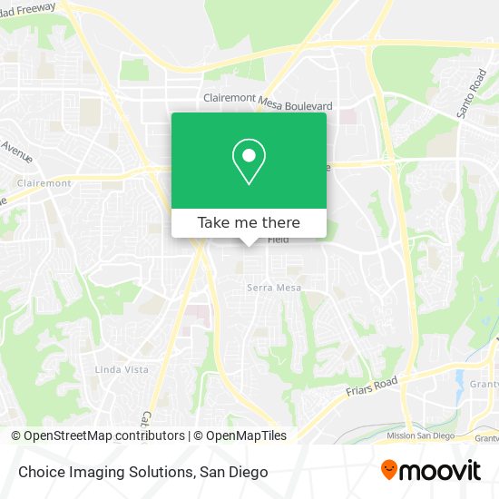 Mapa de Choice Imaging Solutions