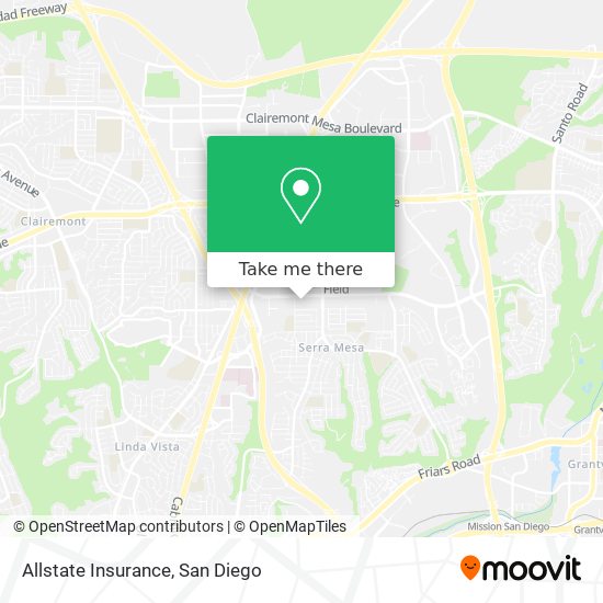 Allstate Insurance map