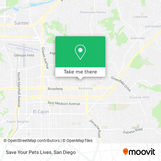 Save Your Pets Lives map