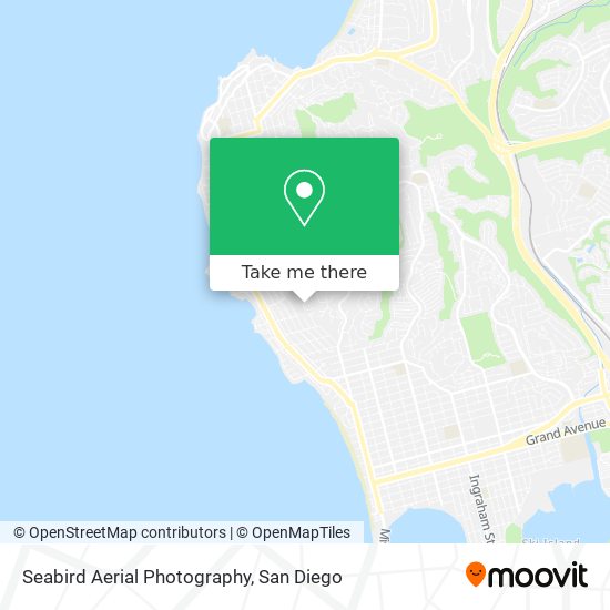 Seabird Aerial Photography map