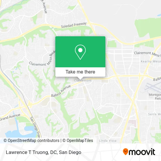 Lawrence T Truong, DC map