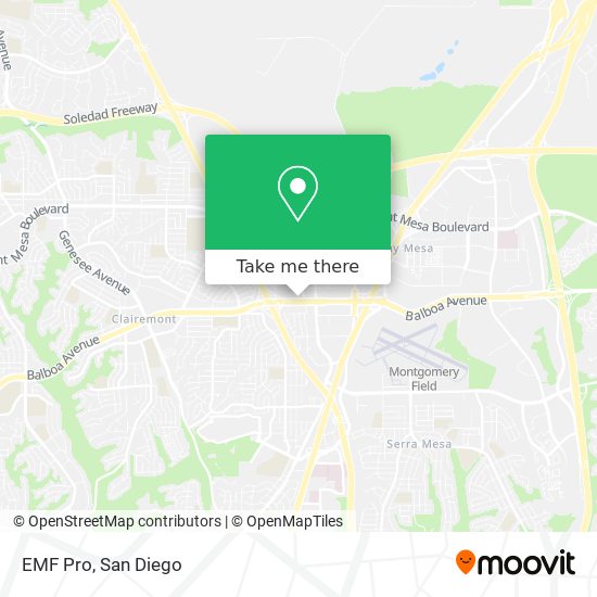 Mapa de EMF Pro