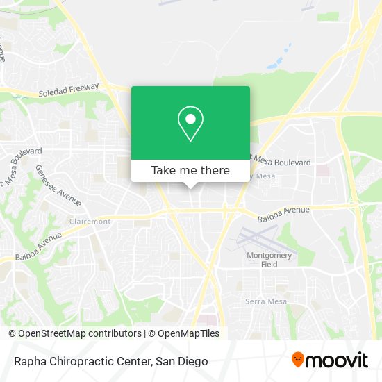 Rapha Chiropractic Center map