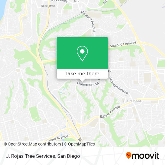 J. Rojas Tree Services map