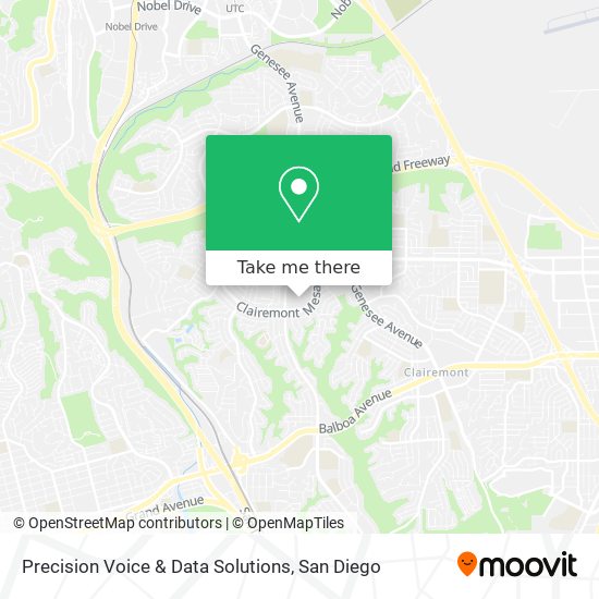 Mapa de Precision Voice & Data Solutions