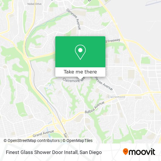 Finest Glass Shower Door Install map