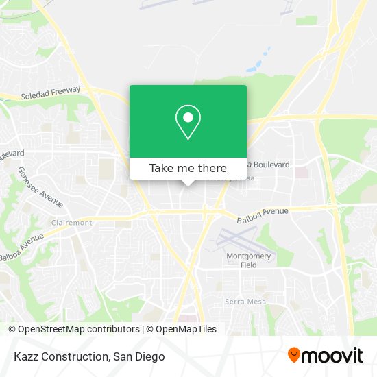 Kazz Construction map