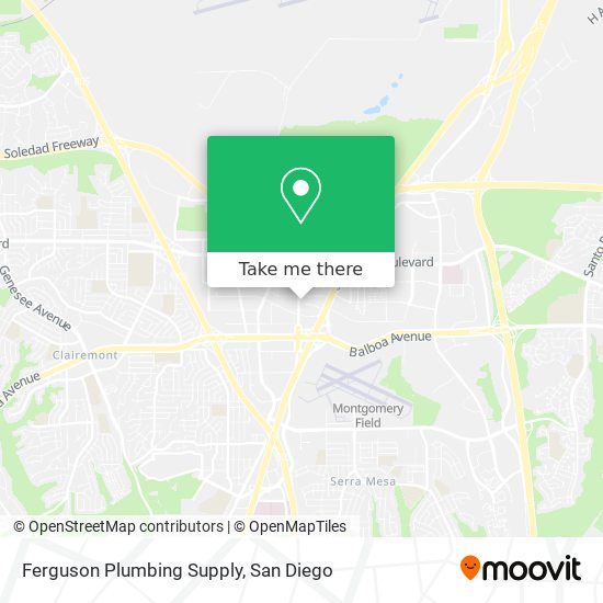 Mapa de Ferguson Plumbing Supply