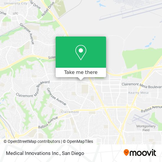 Medical Innovations Inc. map