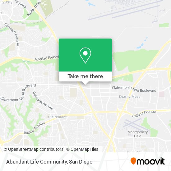 Abundant Life Community map