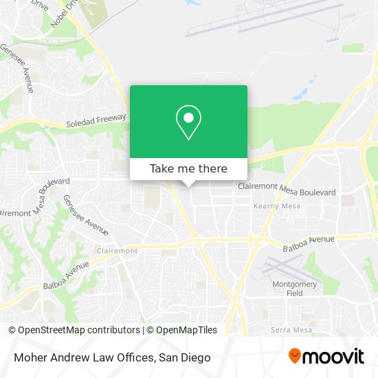 Moher Andrew Law Offices map