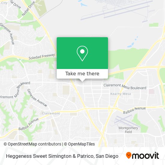 Mapa de Heggeness Sweet Simington & Patrico