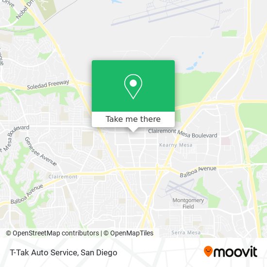 T-Tak Auto Service map