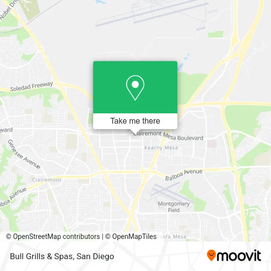 Mapa de Bull Grills & Spas