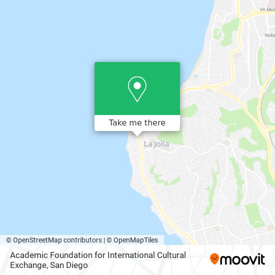 Mapa de Academic Foundation for International Cultural Exchange