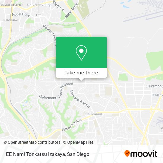 Mapa de EE Nami Tonkatsu Izakaya