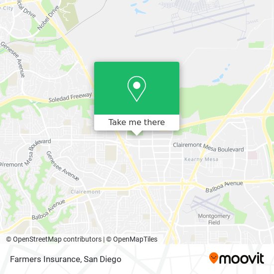 Farmers Insurance map