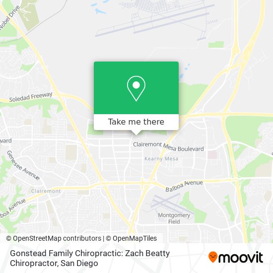 Gonstead Family Chiropractic: Zach Beatty Chiropractor map