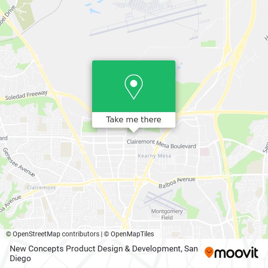 New Concepts Product Design & Development map