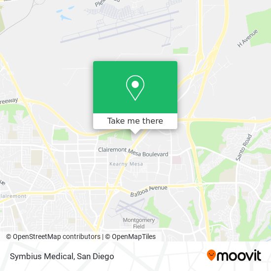 Symbius Medical map