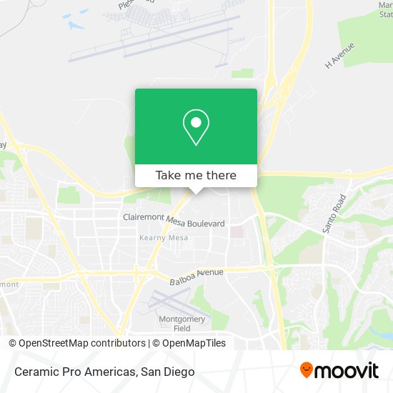 Ceramic Pro Americas map