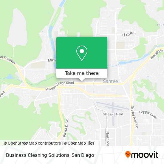 Business Cleaning Solutions map