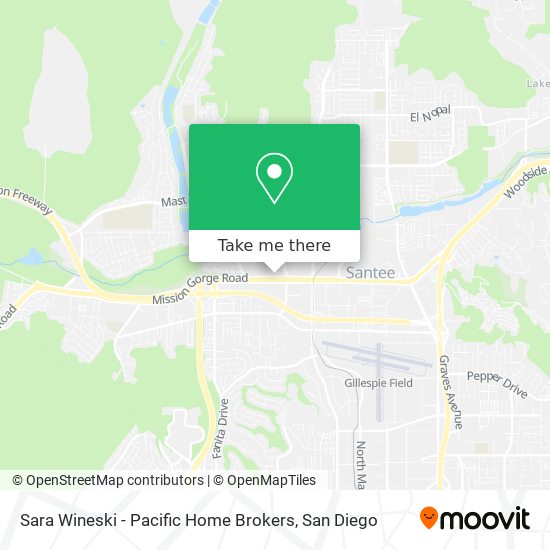 Sara Wineski - Pacific Home Brokers map