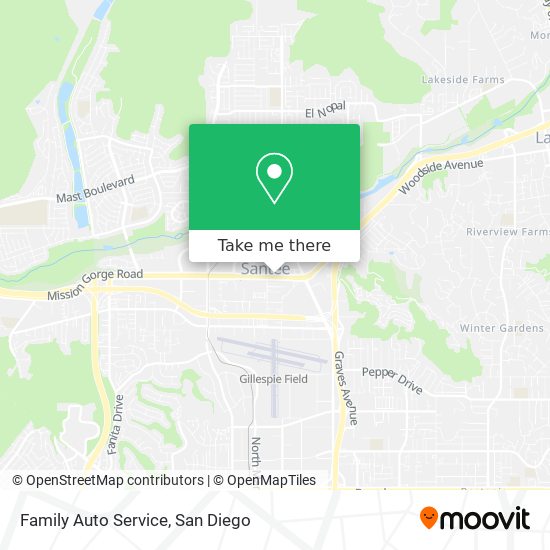 Family Auto Service map