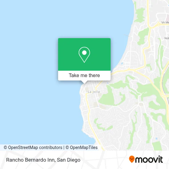 Rancho Bernardo Inn map