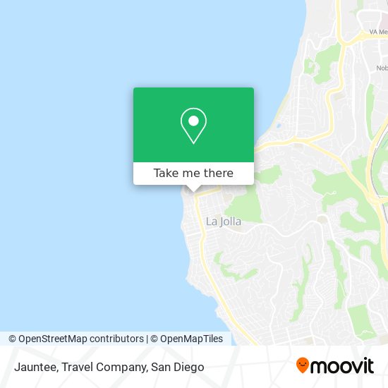 Mapa de Jauntee, Travel Company