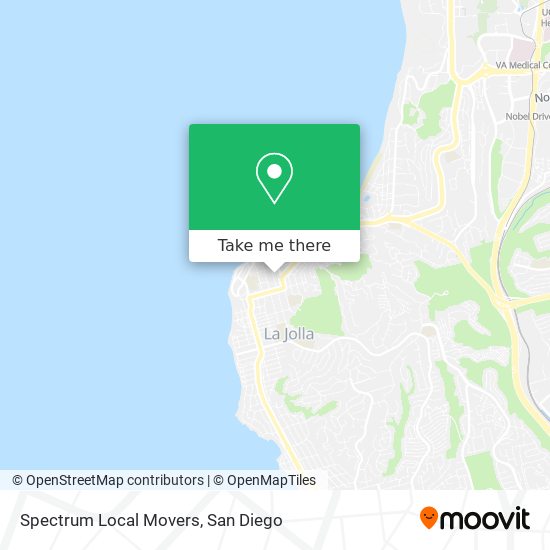 Mapa de Spectrum Local Movers