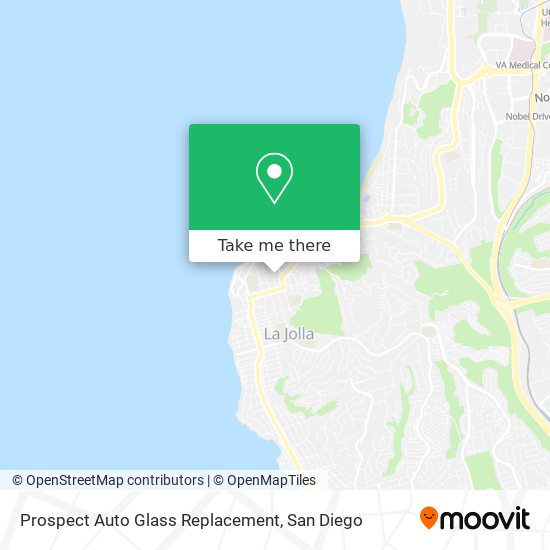 Prospect Auto Glass Replacement map