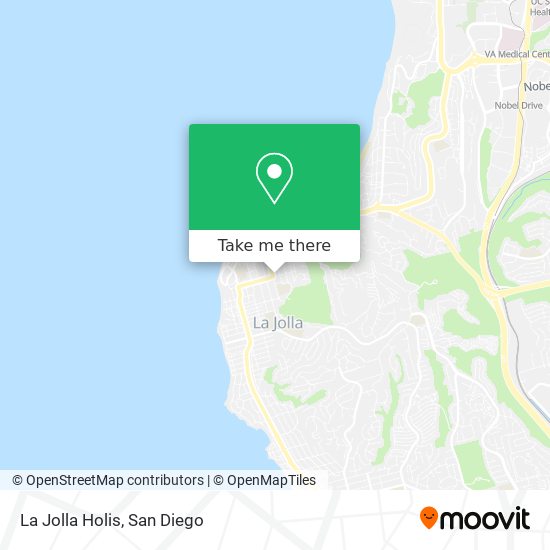 La Jolla Holis map