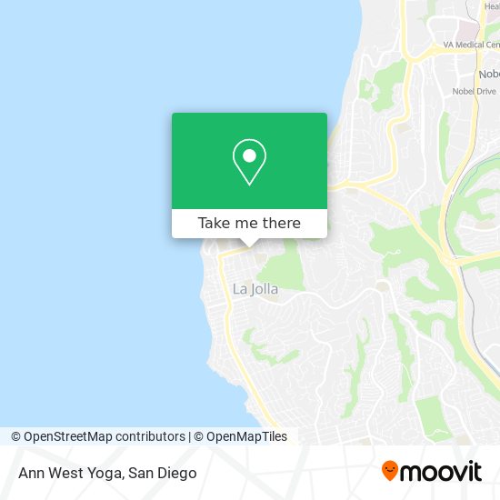 Ann West Yoga map