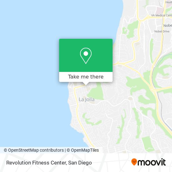 Mapa de Revolution Fitness Center