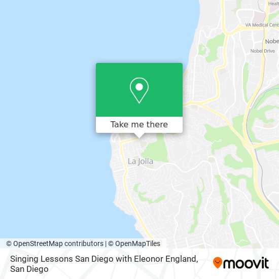 Mapa de Singing Lessons San Diego with Eleonor England