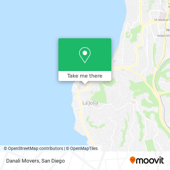 Danali Movers map