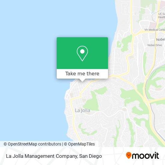 Mapa de La Jolla Management Company