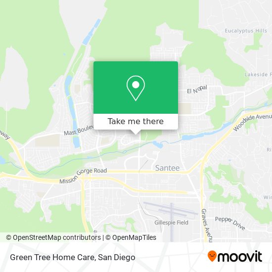 Mapa de Green Tree Home Care