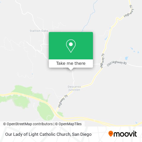 Our Lady of Light Catholic Church map