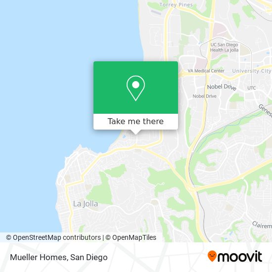 Mapa de Mueller Homes