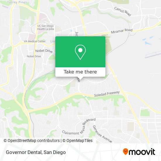 Mapa de Governor Dental