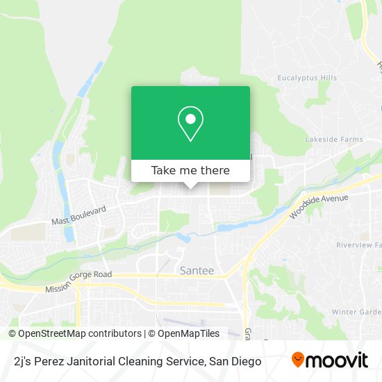 Mapa de 2j's Perez Janitorial Cleaning Service