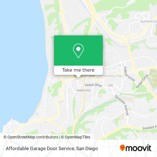 Mapa de Affordable Garage Door Service