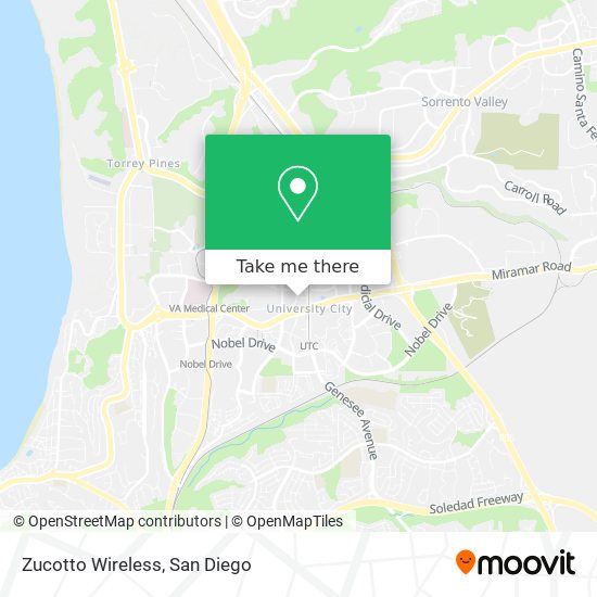 Mapa de Zucotto Wireless